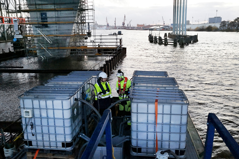 Vattenreningin vid Hisingsbron