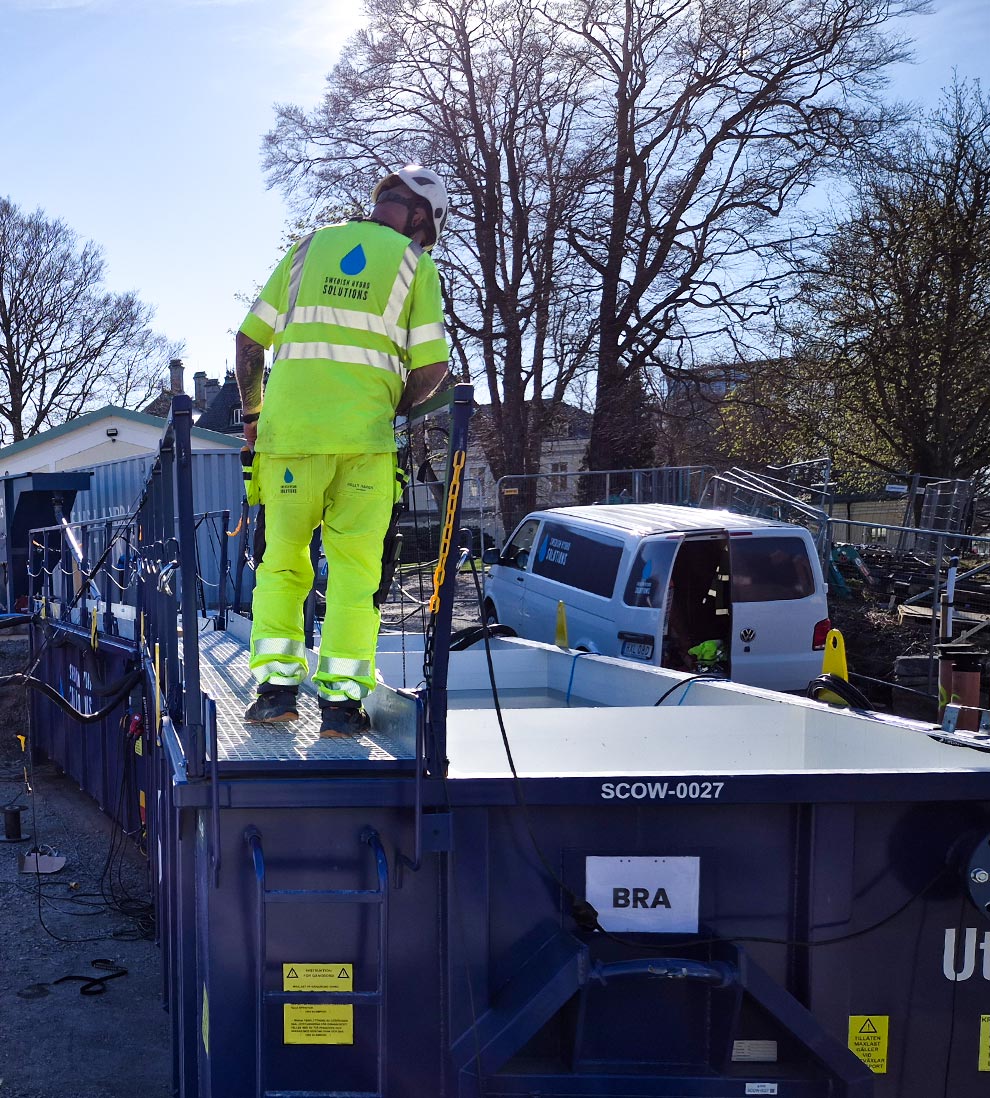 Vattenrening i Forsåker Mölndal